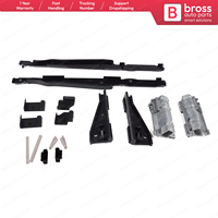 Kit de réparation de glissières de toit ouvrant panoramique BSR40+BSR530, 16 pièces, 54138408062 pour 5 E39 X3 E83 X5 E53 E70, Pièces automobiles Bross
