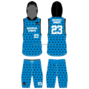 Uniformes de football américain 7v7 personnalisés, uniformes de compression pour jeunes, uniformes sans manches 7v7 - Product Image 3
