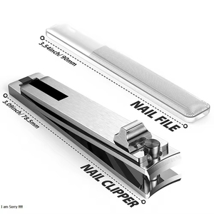 Coupe-ongles en acier inoxydable de qualité supérieure offrant une coupe ultra-précise pour un entretien quotidien sans effort et une mise en forme parfaite - Product Image 2