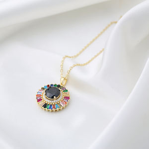 Pendentifs en argent Sterling 925, bijou de forme géométrique, nouvelle collection, Baguette mixte, breloque arrondie, Style léger, vente en gros - Product Image 4