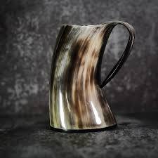 Mug à vin en corne viking fait à la main, écologique, très demandé, gobelet à boire en corne naturelle au meilleur prix - Product Image 3