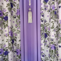 Rideaux de haute qualité en tissu mousseline pour la maison, l'hôtel et le bureau, textiles de maison, ensembles de 3 pièces, rideaux de fenêtre pour le salon