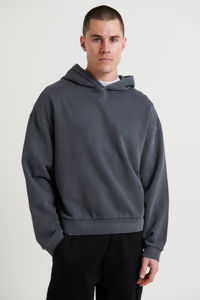 Vente en gros de sweat à capuche pour homme poids lourd surdimensionné personnalisé conception thermique en coton lourd pour l'hiver nouvelle collection de sweats à capuche OEM - Product Image 3
