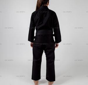 Uniforme de jiu jitsu brasileño para mujer, con logotipos y parches personalizados, compra a granel para hacer marca privada a precio barato - Product Image 6