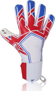 Gants de gardien de but de football en latex fabriqués en usine professionnelle Doigts entiers Bracelet de poignet réglable Tissu imperméable respirant Unisexe - Product Image 4