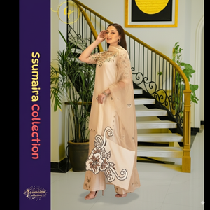 Wholesale White Chiffon Dress Pakistani Available in Various Sizes
