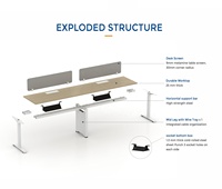 EGROspace Mobilier Haut de Gamme Poste de Travail Modulaire Minimaliste pour Bureau et Coworking