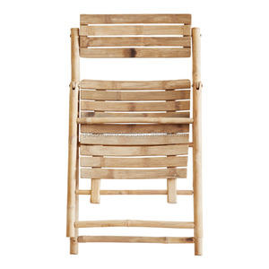 Wholesale Traditional Style Bamboo <b>Dining</b> <b>Chair</b> Comfortable Foldable <b>Dining</b> Room Furniture for Home Apartment Hotel Villa - Product Image 4