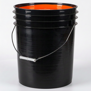 Recubrimiento Líquido Fluorescente Naranja, Cubeta de 5 Galones (18.92 L), Emulsión UV Reactiva a Luz Negra, Lavable, Hecho en EE. UU., para Fiestas - Product Image 1