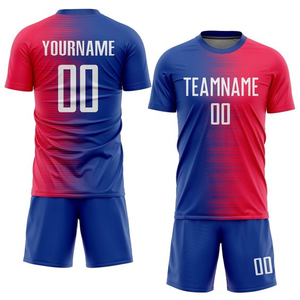 Uniformes de Equipo de Entrenamiento de Manga Corta 100% Poliéster, Conjuntos de Uniformes de Fútbol Personalizados con Impresión por Transferencia de Calor, Cómodos - Product Image 2