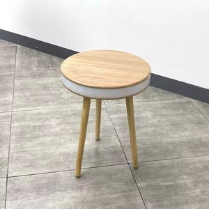 Mesa de altavoz con dientes azules, mueble de Color Natural, pulido, madera, decoración del hogar, estilo Simple, USB - Product Image 4