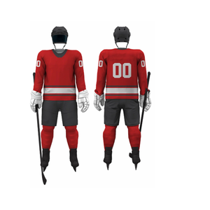 Uniforme de Hockey sobre Hielo Personalizado para Equipo, Camisetas Transpirables y Ligeras con Pantalones a Juego Disponibles - Product Image 4