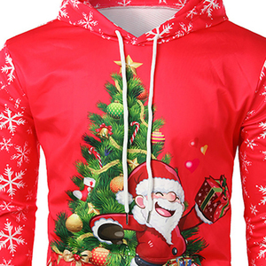 Best Selling Autumn <b>Christmas</b> 3d Sublimation Print Wholesale Unisex Pullover <b>Man</b> Custom Design Eco-Friendly Fleece <b>Hoodies</b> - Product Image 4