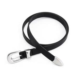 Ceinture décontractée en cuir véritable pour hommes à carreaux transfrontaliers avec boucle automatique Ceinture polyvalente en cuir de vachette - Product Image 6