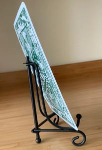 Support de carte moderne accessoire de bureau élégant idéal pour les cartes de visite, les étiquettes de lieu d'événement ou l'affichage de notes quotidiennes - Product Image 3