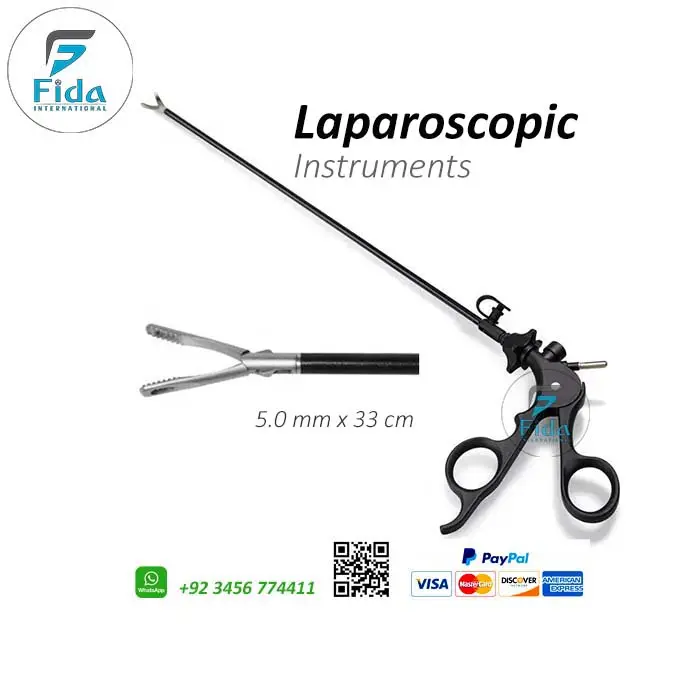 Instruments laparoscopiques de haute qualité Dissecteur de pince standard 5.0mm Chirurgie abdominale Équipements d'endoscopie par laparoscopie