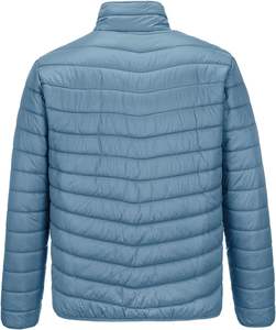 ChillShield Men's ArcticPuff Bomber <b>Jacket</b> Stand Collar <b>Thin</b> Winter <b>Waterproof</b> Breathable Reversible Featuring GlacierFlex - Product Image 5
