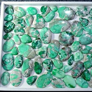 AAA + Cabochons de pierres précieuses en vrac Variscite naturelle de qualité supérieure Mélange de pierres précieuses en vrac de forme et de taille pour la fabrication de bijoux - Product Image 6