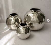 Vases décoratifs pour la maison Centre de table Pot de fleurs Chambre à coucher Coins latéraux Décoration de mariage (Ensemble de 3)