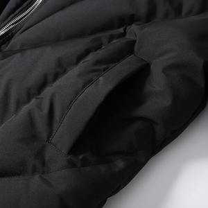 High Street Style hiver hommes rembourré Parka chaud doudoune avec col montant épaissir toile tissu - Product Image 4