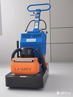 Rectifieuse de sol sec et humide de 9.0KW polisseuse de meuleuse de béton sans poussière AC380V à usage intensif avec composant de moteur à noyau manuel