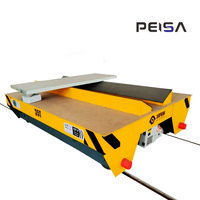 Chariot de transfert électrique de petite capacité 1-10T pour la manutention des matériaux en usine de fabrication de machines