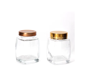 Vente en gros de pot de stockage de boîte de miel en verre de 500ml avec couvercle design pivotant pour forme ronde au meilleur prix - Product Image 5