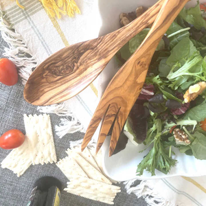 Ensemble de couverts en bois taille personnalisée, cuillères au fini naturel pour mariage, hôtel, ustensiles de table et d'ustensiles de cuisine - Product Image 4