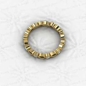 High Quality 925 Sterling Silver 2x3mm Pear Shape CZ Semi Mount Bezel Setting <b>Ring</b> Breastmilk Jewelry Genuine Material Gemstone - Product Image 5