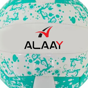 Alaay Impression colorée Taille officielle Volleyball en cuir personnalisé Taille 5 4 3 2 1 pour la promotion Jeux de ballon de volleyball de plage - Product Image 2