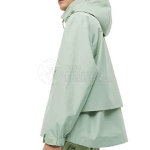 Chaqueta cortavientos de media cremallera al por mayor, OEM, personalizada para hombre, chaqueta cortavientos de media cremallera para hombre, chaquetas de trabajo de media cremallera para hombre - Product Image 6