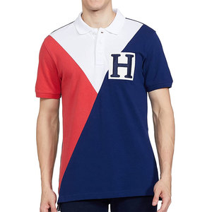 Polo de golf 100 coton de bonne qualité à séchage rapide Polo de performance à manches courtes Polo en coton coupe ajustée pour hommes - Product Image 1