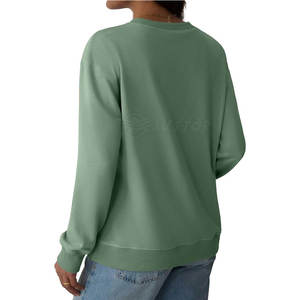 Marque privée Sweat-shirt pour femme personnalisé Sweat-shirt décontracté de style dernier cri pour femme - Product Image 6