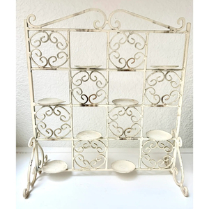 Soporte de luz de té de Metal pulido dorado Vintage diseño clásico hecho a mano perfecto para vajilla de sala de estar y decoración de eventos - Product Image 5