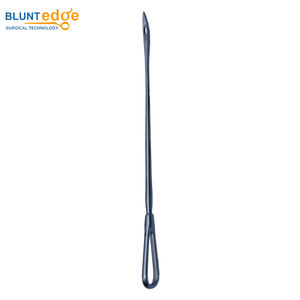 Aguja Veterinaria de Acero Inoxidable para Vulva - Aguja de Sutura Quirúrgica Caslick para Reproducción Equina y Bovina - Product Image 5