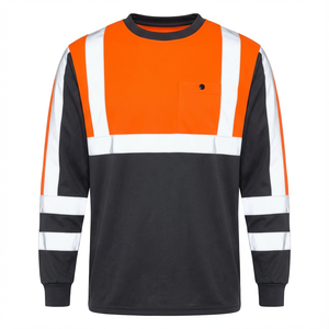 Chemises de sécurité à prix réduit, chemise de sécurité réfléchissante à manches longues, légère et confortable, designs disponibles dès maintenant - Product Image 5