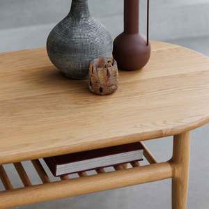 Mesa de Centro G Plan Winchester Hecha De Madera De Caoba Alta Calidad Con Acabado Natural Para Uso Interior. - Product Image 3