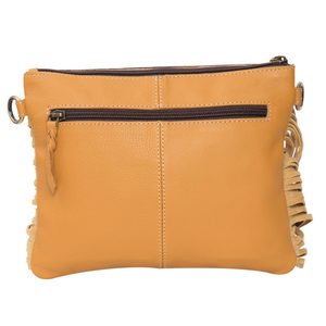 Sac fourre-tout à poignée souple en cuir de vachette fait à la main Design le plus adorable sac fourre-tout à double poche artisanat sacs à bandoulière de style spacieux - Product Image 2