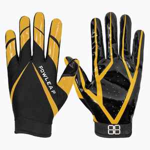 Guantes de fútbol americano de alta calidad hechos a medida diseño de etiqueta privada con precio bajo venta ideal para su propio estilo - Product Image 6