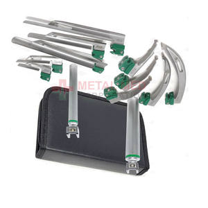 ชุดเครื่องดมยาสลบทำจากสเตนเลสสตีลคุณภาพระดับพรีเมียมชุดเครื่องมือดมยาสลบใบมีด6ใบ - Product Image 3