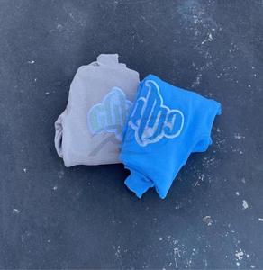 Sweat à capuche unisexe 100% coton lourd hiver chenille française solide brodée logo personnalisé décontracté teint en plaine vente en gros raisonnable - Product Image 6