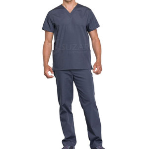 Traje Quirúrgico con Tela Resistente y Estilo Moderno, Traje Quirúrgico Relajado con Tacto Suave y Aspecto Sencillo - Product Image 1