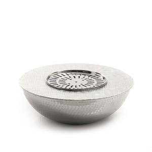 Chimenea chapada en oro para interiores/exteriores de alta calidad, quemador de madera de último diseño para acampar, calentador de calentamiento, acero Corten duradero - Product Image 5