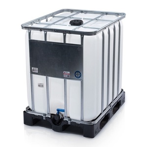 Compre Polietileno de venta directa de fábrica usado 1000 litros Ibc tanque de plástico tanque de agua portátil calidad premium y entrega rápida - Product Image 4