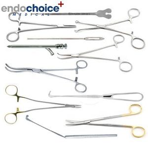 Juego de instrumentos de Cirugía de nefrectomía de acero inoxidable Manual, 52 Uds., aprobado por la CE, para tratamiento de riñón dañado, Endochoice Medical - Product Image 6