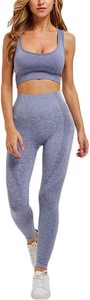 High Waist Seamless Quick Dry Breathable Yoga <b>Leggings</b> Full Length Solid Black Ribbed <b>Mesh</b> Panel Reversible Four-Way Stretch - Product Image 2