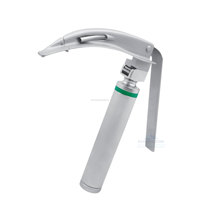 Davicon Enterprises - Mac-laryngoscope flexible à fibre optique approuvé CE ISO, LED, en acier inoxydable, réutilisable, réglable et durable