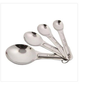 ชุดช้อนตวงสแตนเลส 5 ชิ้น สำหรับวัดส่วนผสมแห้งและเครื่องปรุงรส ช้อนตวงผงและเครื่องเทศ - Product Image 5