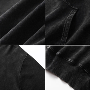 Tùy Chỉnh May Nhuộm Mùa Đông Ấm Áp Lông Cừu Áo Thun Hoodies In Trống 270 GSM Vòng Spun Bông Áo Người Đàn Ông Các Nhà Sản Xuất Trung Quốc - Product Image 6