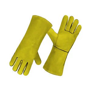 ถุงมือเชื่อมหนัง หนา 7 ออนซ์ ทนทานต่อการฉีกขาด ขนาด 14 นิ้ว สำหรับใช้งานในฤดูใบไม้ผลิ ฤดูใบไม้ร่วง และฤดูหนาว - Product Image 5